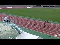 2015 7 20　福岡市中総体1年男子100m決勝