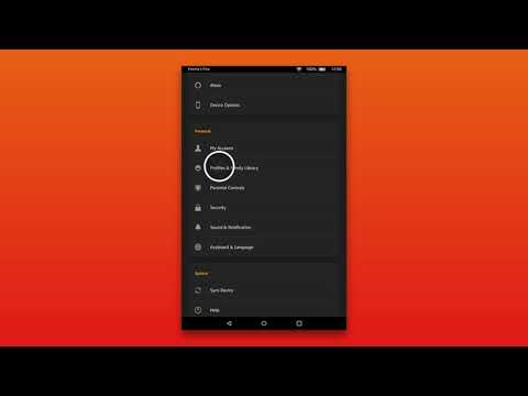 Amazon Fire Tablet: Settings Amazon Fire Tablet: Settings