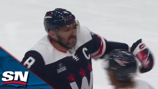 Capitals' Ovechkin Wires Home A Wrister Off The Face-Off For His 15th Of The Year