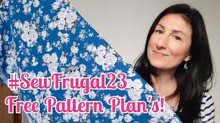 #SewFrugal23 Free Pattern Idea's!!