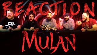 Disney's Mulan | Official Trailer REACTION!!