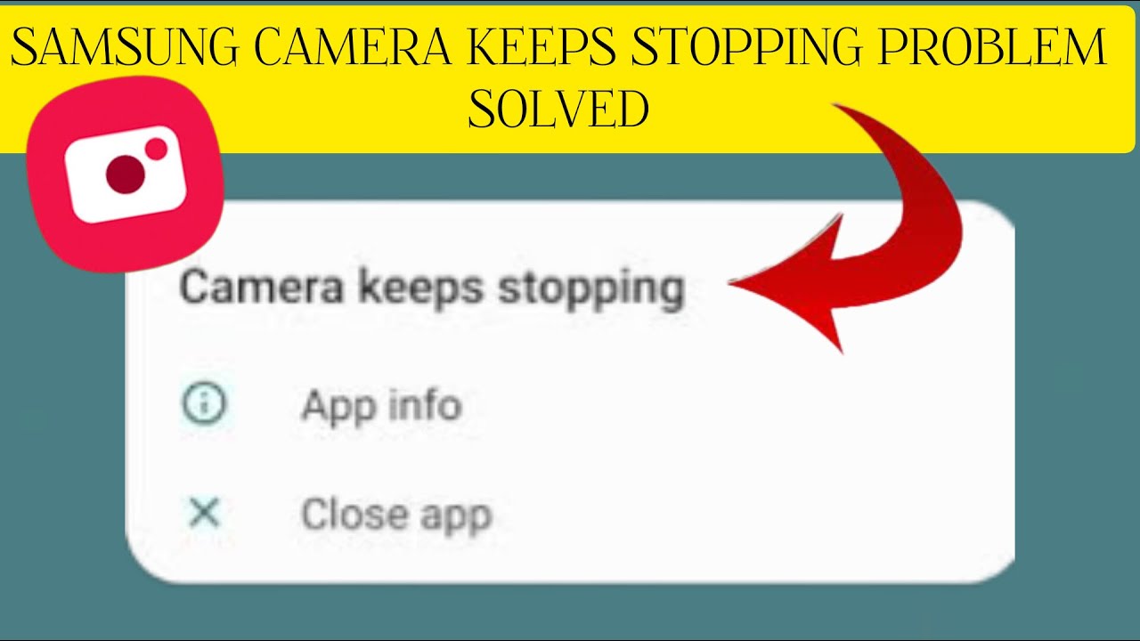 How To Solve Camera Keeps Stopping(Samsung) Problem || Rsha26 Solutions ...