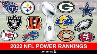 Way-Too-Early 2022 NFL Power Rankings Following Rams vs. Bengals In Super Bowl 56