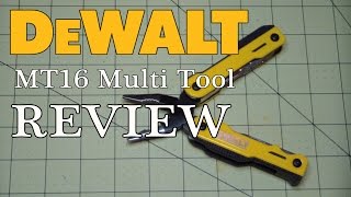 dewalt MT 16 multi tool review