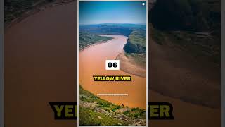 Top 10 Longest Rivers in the World 🌊🌍 #top10 #top10lists #shortsvideo