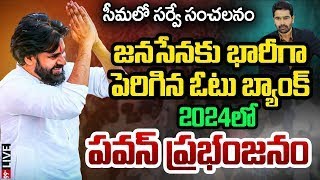 సీమలో దడపుట్టిస్తున్న సర్వే.. 2024లో పవన్ ప్రభంజనం | AP Political Survey For 2024 Election