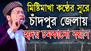 মিষ্টিমাখা কন্ঠের সুরে চাঁদপুর জেলায় হৃদয় চমকানো বয়ান। মাওলানা দেলোয়ার হোসেন তাহেরপুরী ঢাকা। BIC