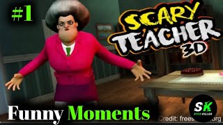 Scary Teacher 3D - Gameplay newspaper Part 1 - Episode 1 (iOS, Android)