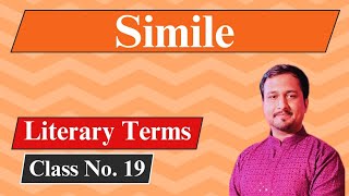 Simile | Literary Term | in Hindi #simile #literaryterm #nishantgangwal #englishcare #explanation#yt