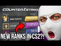 REACTING TO THE NEW RANKS IN CS2!