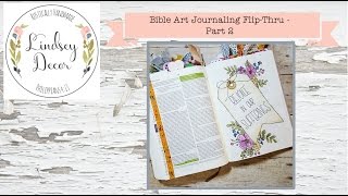 Bible Art Journaling Flip-Thru - Part 2