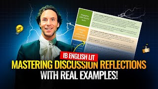 How to Write Discussion Reflections — Real EXAMPLES Inside (IB English Literature)
