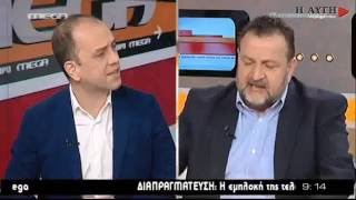 Τραμπουκισμοί Κεγκέρογλου on camera εναντίον του Κ. Μπάρκα