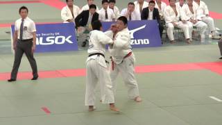 決勝 五将　王子谷剛志 VS 制野孝二郎　2013 全日本学生柔道優勝大会