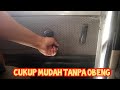 Cara Mudah membuka putaran kaca dan handle pintu tengah Mobil