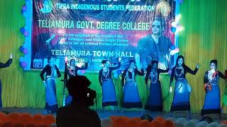 CHAMARUI || COVER VIDEO (MALAIMA PANDA )💃 || TELIAMURA GOVT. DEGREE COLLEGE___9TH DEC 2022