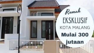 Rumah eksklusif kota Malang - 300 jutaan