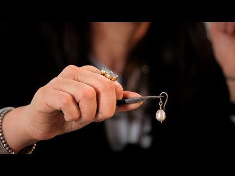 How to Make Pearl Earrings Using Head Pins | Making Jewelry How to Make Pearl Earrings Using Head Pins | Making Jewelry