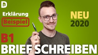 B1 Brief schreiben | Entschuldigung | telc DTZ B1 Prüfung | Deutsch lernen A2 B1