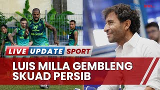 Luis Milla Beri Porsi Latihan Ekstra ke Persib Bandung, 7 Pemain Absen Karena Bela Timnas Indonesia