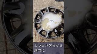 Wheel cover painting