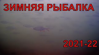 рыбалка 2021-22 поиск рыбы в глухозимье с подводной камерой!