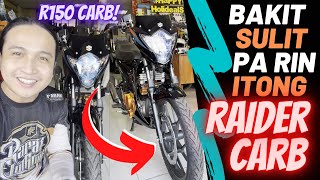 SULIT PA DIN NITONG SUZUKI RAIDER 150 CARB!