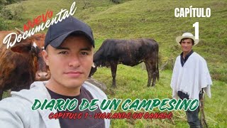 Un Día en el Campo Colombiano 🐮🌄 Aventura en las Montañas cuidando el Ganado.