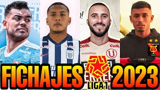 FICHAJES de la LIGA 1 BETSSON 2023 | Primera División Peruana