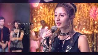 Vaaste-Acoustic Song | Dhvani Bhanushali || Lyrical Video by Saloni Shukla