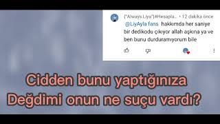 bu yaptığınız ahlaksızlık ya ona bunlarıda söylettiniz ya helal olsun