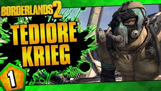 Borderlands 2 | Tediore Allegiance Krieg Challenge Run | Day #1