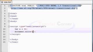 JavaScript Video Tutorial-3.Variables