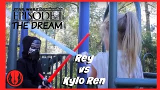 New Kids Play STAR WARS Kylo Ren vs Rey & Deadpool in Real Life | The Dream Episode 1 SuperHeroKids