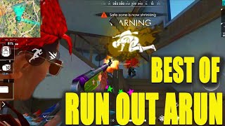 Best of RunOutArun|| Free fire tricks and tips|| Run gaming