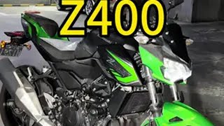 4年仅仅骑了1600公里的川崎Z400 还是个沪牌一手车z400 川崎Z400 新手摩托车推荐