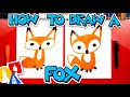 How To Draw A Cartoon Fox