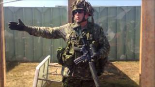 Canadian Forces Room Clearing Demonstration HD 1080p