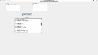 A visualization program for the brute-force string-matching algorithm.