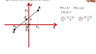 8 сынып Геометрия 1 сабақ Жазықтықтағы нүктенің координаталары