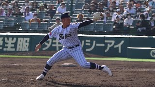 東海大菅生 日當直喜 投手（3年）2023/03/22 春センバツ甲子園　第95回選抜高等学校野球大会2回戦 日当 ひなた