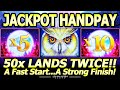 JACKPOT HANDPAY! 50x Multiplier Lands Twice for a HUGE WIN! Fast Fortune TimberWolf Deluxe @Yaamava