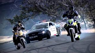 DRIFT MOTO VS POLICE