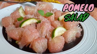 HOW TO MAKE POMELO SALAD with Vinegar (Quick and Simple Recipe) | Inini Kitchen