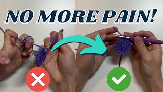 Why Your Hands Hurt When Crocheting (+3 Tips to Fix It!)