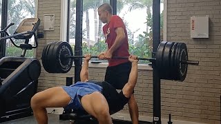 161KG/355LBS Bench Press PR (No Bench Training)