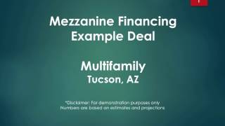 How to Structure Mezzanine Financing