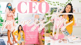 7 CEO #BossBabe Tips to Start \u0026 Grow a Successful Small Brand/Business [Roxy James] #girlboss