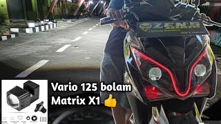 PASANG BILED MATRIX X1 1,5 INC‼️ DI VARIO 125 OLD BOLAM