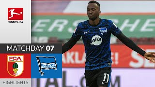 FC Augsburg - Hertha Berlin | 0-3 | Highlights | Matchday 7 – Bundesliga 2020/21